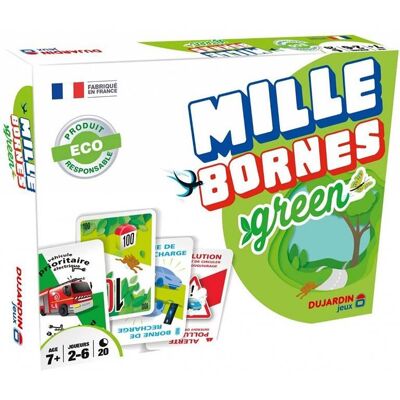 Dujardin Mille Bornes - Jeu de cartes écologique pour enfants - Publicité Dujardin Mille Bornes - Jeu de cartes écologique pour enfants - Publicité