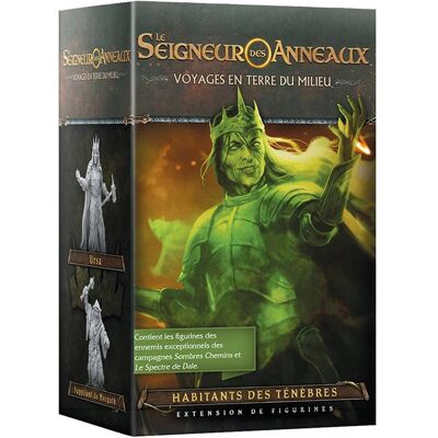 Fantasy Flight Games Extension Habitants des Ténèbres - Le Seigneur des Anneaux : Voyages en Terre du Milieu - Publicité Fantasy Flight Games Extension Habitants des Ténèbres - Le Seigneur des Anneaux : Voyages en Terre du Milieu - Publicité