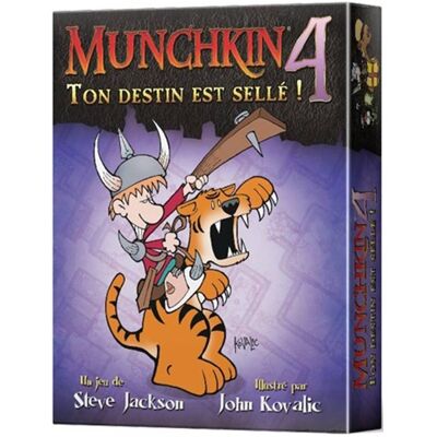 Edge Entertainment Munchkin 4 Extension - Ton Destin est Scellé ! - Publicité Edge Entertainment Munchkin 4 Extension - Ton Destin est Scellé ! - Publicité
