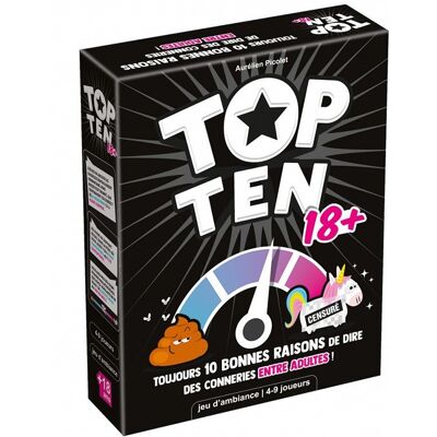 Cocktail Games Top Ten 18+ - Publicité Cocktail Games Top Ten 18+ - Publicité