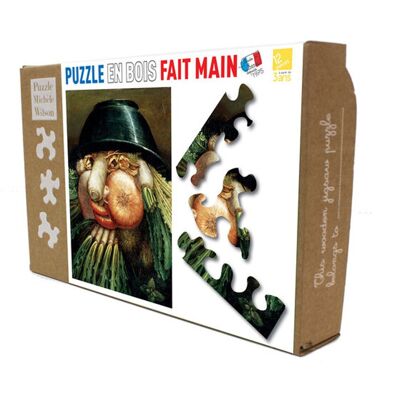 Puzzle en bois Michele Wilson - Beige - 21 x 20 cm - Puzzle - Publicité Puzzle en bois Michele Wilson - Beige - 21 x 20 cm - Puzzle - Publicité