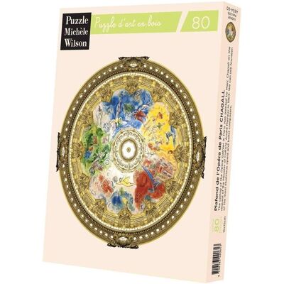 Puzzle en Bois Beige Michele Wilson - 80 Pièces - Pour Adultes - France - Publicité Puzzle en Bois Beige Michele Wilson - 80 Pièces - Pour Adultes - France - Publicité