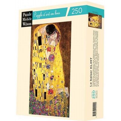 Puzzle Wilson Klimt Le Baiser - 250 pièces - Style Art Nouveau - Publicité Puzzle Wilson Klimt Le Baiser - 250 pièces - Style Art Nouveau - Publicité