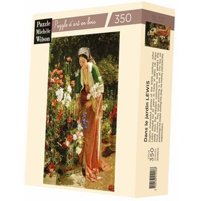 Puzzle Michèle Wilson Puzzle Bois Michèle Wilson - Dans le Jardin - 350 pcs - Publicité Puzzle Michèle Wilson Puzzle Bois Michèle Wilson - Dans le Jardin - 350 pcs - Publicité