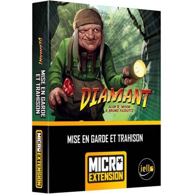 Extension Micro - Diamant IELLO - Avertissements & Trahison - Jeu de société - Publicité Extension Micro - Diamant IELLO - Avertissements & Trahison - Jeu de société - Publicité