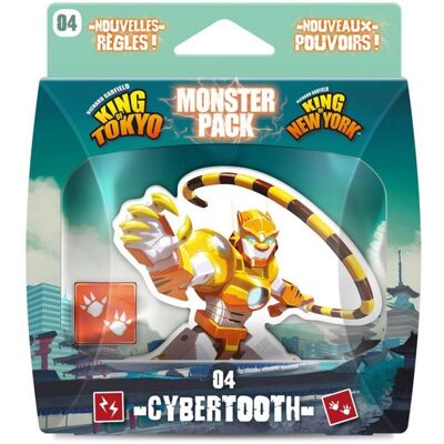 iello King of Tokyo - Monster Pack : Cybertooth - Publicité iello King of Tokyo - Monster Pack : Cybertooth - Publicité