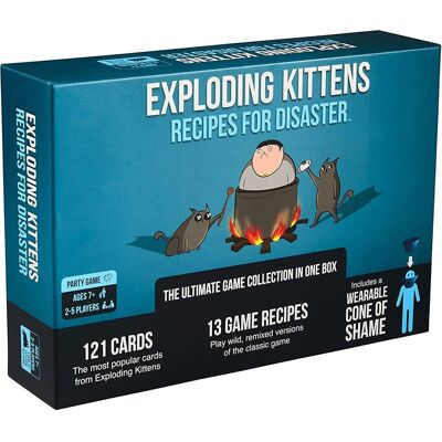 Exploding Kittens : Recettes Chatastrophiques - Publicité Exploding Kittens : Recettes Chatastrophiques - Publicité