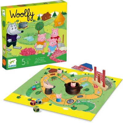 Djeco Woolfy Jeu - Jeu coopératif pour enfants - 20 min - 3+ ans - Publicité Djeco Woolfy Jeu - Jeu coopératif pour enfants - 20 min - 3+ ans - Publicité