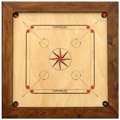 ART Carrom WCT Bulldog 93cm Acacia - Publicité ART Carrom WCT Bulldog 93cm Acacia - Publicité