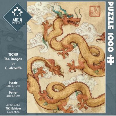Puzzle 1000 pcs Tichu - Art&Meeple - Publicité Puzzle 1000 pcs Tichu - Art&Meeple - Publicité