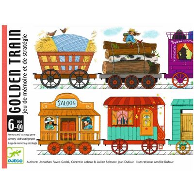 Golden Train - Djeco - Publicité Golden Train - Djeco - Publicité
