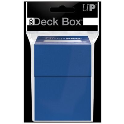 Ultra.PRO Ultra PRO : Deck Box 80 cartes Bleu Pacifique - Publicité Ultra.PRO Ultra PRO : Deck Box 80 cartes Bleu Pacifique - Publicité