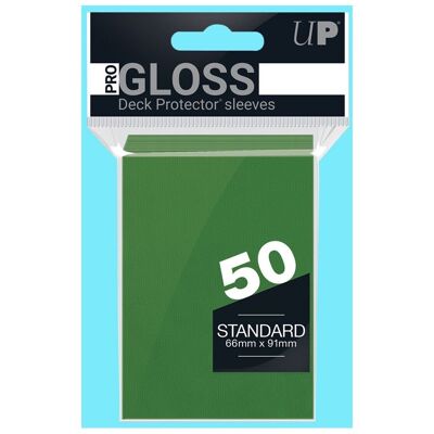 Ultra.PRO Ultra PRO : 50 sleeves Standard Vert - Publicité Ultra.PRO Ultra PRO : 50 sleeves Standard Vert - Publicité