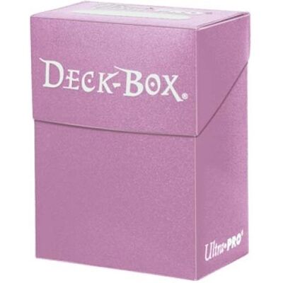 Ultra.PRO Ultra PRO : Deck Box 80 Cartes Rose - Publicité Ultra.PRO Ultra PRO : Deck Box 80 Cartes Rose - Publicité
