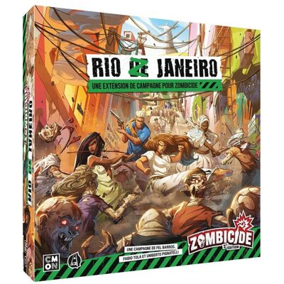 CMON Zombicide 2ème Edition - Rio Z Janeiro - Publicité CMON Zombicide 2ème Edition - Rio Z Janeiro - Publicité