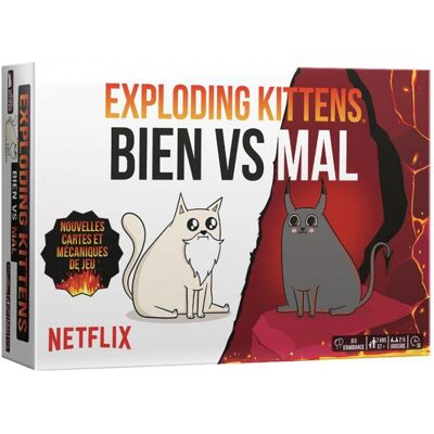 Exploding kittens : Bien vs Mal - Publicité Exploding kittens : Bien vs Mal - Publicité