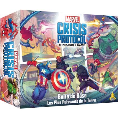 Atomic Marvel Crisis Protocol : Les Plus Puissants Terre - Boite de base - Publicité Atomic Marvel Crisis Protocol : Les Plus Puissants Terre - Boite de base - Publicité