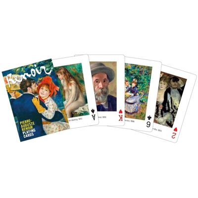 Piatnik Renoir Cartes à Collectionner - Jeu de Cartes - Publicité Piatnik Renoir Cartes à Collectionner - Jeu de Cartes - Publicité