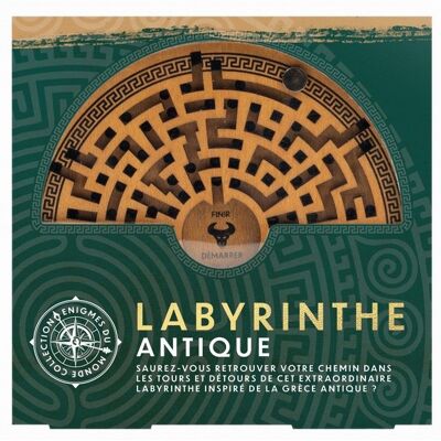 Casse-tête Labyrinthe Antique - Professor Puzzle - Publicité Casse-tête Labyrinthe Antique - Professor Puzzle - Publicité