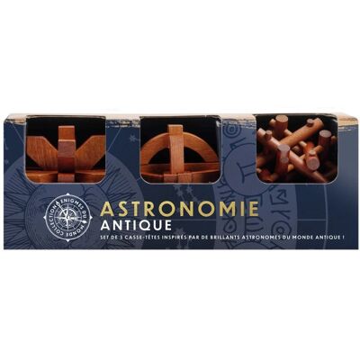Casse-tête Bois Astronomie Antique - Professor Puzzle - Publicité Casse-tête Bois Astronomie Antique - Professor Puzzle - Publicité