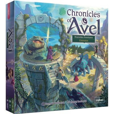 Rebel Chronicles of Avel - Extension Nouvelles Aventures - Jeu de Société - Publicité Rebel Chronicles of Avel - Extension Nouvelles Aventures - Jeu de Société - Publicité