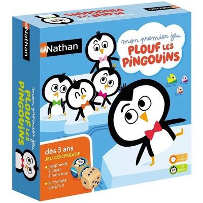 Nathan 31162 Jeu coopératif - Pingouins sur icebergs - Publicité Nathan 31162 Jeu coopératif - Pingouins sur icebergs - Publicité