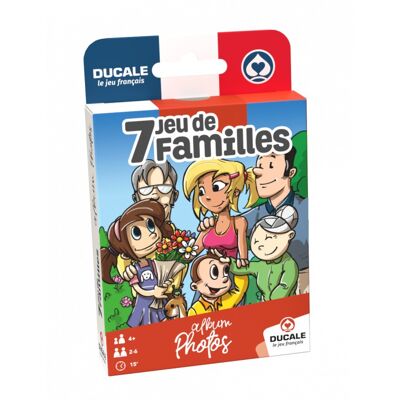 Jeu Des 7 Familles - Photos de Famille (eco format) - Ducale - Publicité Jeu Des 7 Familles - Photos de Famille (eco format) - Ducale - Publicité