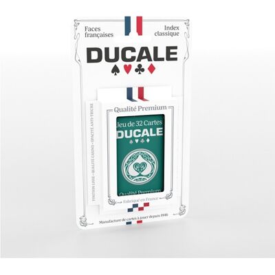 Jeu de 32 cartes blister - Ducale Origine - Publicité Jeu de 32 cartes blister - Ducale Origine - Publicité