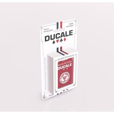 Jeu de 54 cartes blister - Ducale Origine - Publicité Jeu de 54 cartes blister - Ducale Origine - Publicité