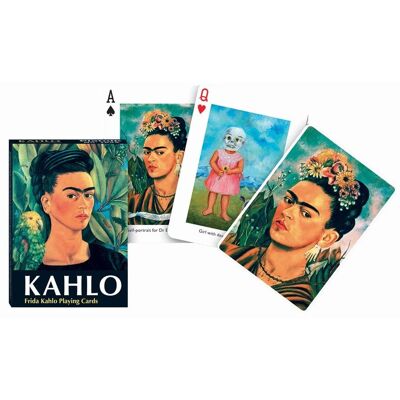 Jeu de 55 cartes Frida Kahlo - Piatnik - Publicité Jeu de 55 cartes Frida Kahlo - Piatnik - Publicité