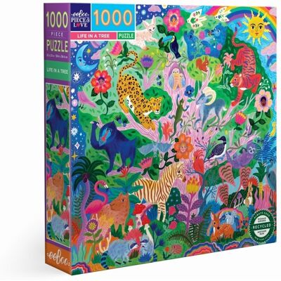 eeBoo La Vie dans un Arbre - Jeu de puzzle sur la nature - Publicité eeBoo La Vie dans un Arbre - Jeu de puzzle sur la nature - Publicité
