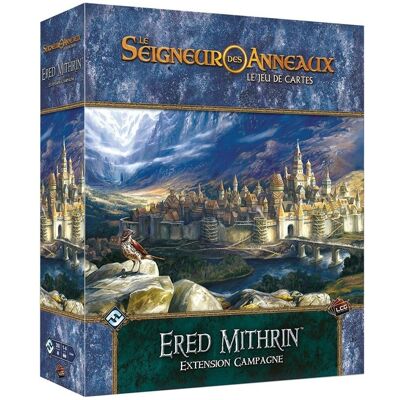 Fantasy Flight Games Les Seigneur des Anneaux JCE - Extension Ered Mithrin (Campagne) - Publicité Fantasy Flight Games Les Seigneur des Anneaux JCE - Extension Ered Mithrin (Campagne) - Publicité