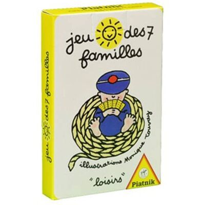 Jeu de 7 Familles Loisirs - Piatnik - Publicité Jeu de 7 Familles Loisirs - Piatnik - Publicité