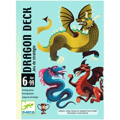 Djeco Jeu de Cartes Dragon Deck - Jeu de Stratégie - Publicité Djeco Jeu de Cartes Dragon Deck - Jeu de Stratégie - Publicité