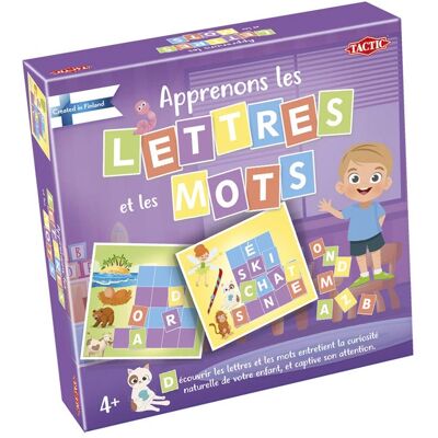 Apprenons les Lettres et les Mots - Tactic - Publicité Apprenons les Lettres et les Mots - Tactic - Publicité