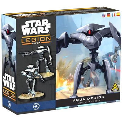 Atomic Star Wars Legion - Extension d'unité Aqua Droids - Publicité Atomic Star Wars Legion - Extension d'unité Aqua Droids - Publicité