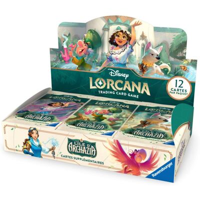 Ravensburger Lorcana - Cartes à Collectionner - 24 Boosters Chapitre 7 - Publicité Ravensburger Lorcana - Cartes à Collectionner - 24 Boosters Chapitre 7 - Publicité