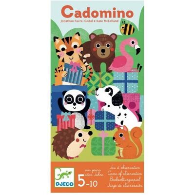 Cadomino jeu de société - Jeu d'observation et de vitesse - Publicité Cadomino jeu de société - Jeu d'observation et de vitesse - Publicité