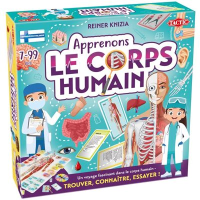 Apprenons le corps humain - Tactic - Publicité Apprenons le corps humain - Tactic - Publicité