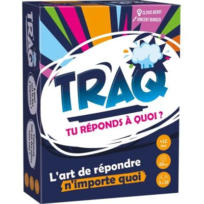 Gigamic Traq - Jeu d'ambiance - Facile à apprendre - Amusement et social - Pour tous âges - Installation rapide - Gameplay captivant - Multilingue - Design compact - Idéal pour rassemblements - Jeu - Publicité Gigamic Traq - Jeu d'ambiance - Facile à apprendre - Amusement et social - Pour tous âges - Installation rapide - Gameplay captivant - Multilingue - Design compact - Idéal pour rassemblements - Jeu - Publicité