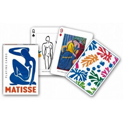 Jeu de 55 cartes Matisse - Piatnik - Publicité Jeu de 55 cartes Matisse - Piatnik - Publicité