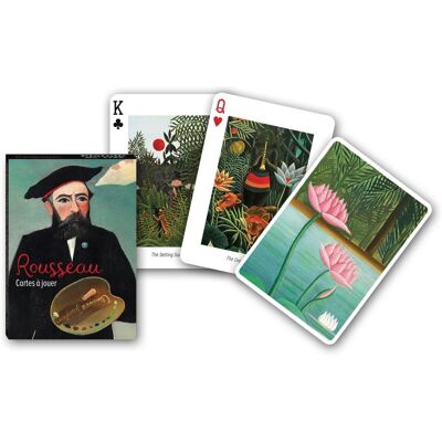 Jeu de 55 cartes Rousseau - Piatnik - Publicité Jeu de 55 cartes Rousseau - Piatnik - Publicité