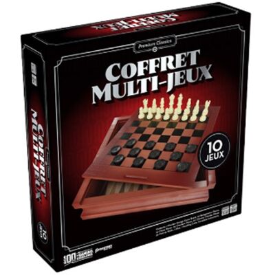 Coffret multi-jeux Premium Classics - Goliath - Publicité Coffret multi-jeux Premium Classics - Goliath - Publicité