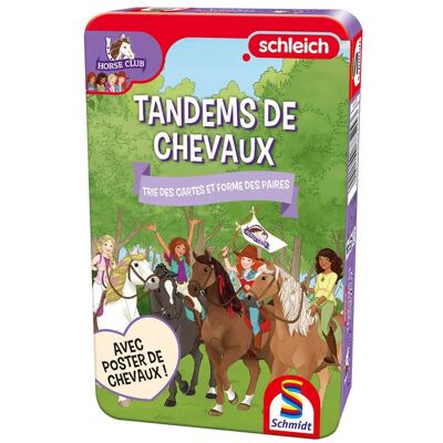 Tandems de chevaux - Schmidt - Publicité Tandems de chevaux - Schmidt - Publicité