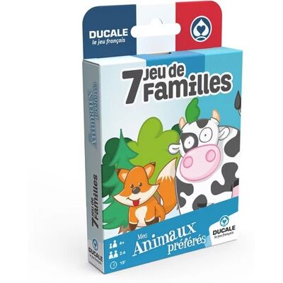 Jeu de familles Mes Animaux Préférés (Eco format) - Ducale - Publicité Jeu de familles Mes Animaux Préférés (Eco format) - Ducale - Publicité