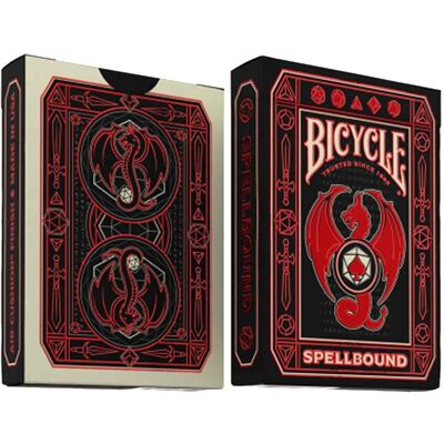 Jeu de 54 cartes Spellbound - Bicycle - Publicité Jeu de 54 cartes Spellbound - Bicycle - Publicité