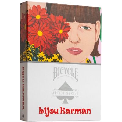 Jeu de 54 cartes Artist Series : Bijou Karman - Bicycle - Publicité Jeu de 54 cartes Artist Series : Bijou Karman - Bicycle - Publicité