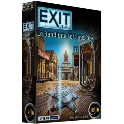 IELLO - Exit : Le Bandit de Fortune City - Jeu coopératif - Publicité IELLO - Exit : Le Bandit de Fortune City - Jeu coopératif - Publicité