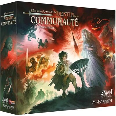 Z-Man Games Le Seigneur des Anneaux : Le Destin de la Communauté - Pandemic system - Publicité Z-Man Games Le Seigneur des Anneaux : Le Destin de la Communauté - Pandemic system - Publicité