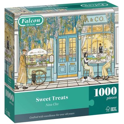 Jumbo Games Puzzle 1000 pcs Falcon : Sweet Treats - Jumbo - Publicité Jumbo Games Puzzle 1000 pcs Falcon : Sweet Treats - Jumbo - Publicité